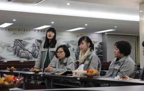 合肥7790CNM必发集团首届员工交流会